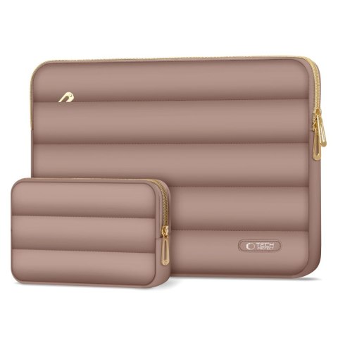 Tech-Protect Puffy etui na laptopa 15-16 cali orzechowy