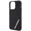 Karl Lagerfeld KLHCP15X3DMKRLK i Phone 15 Pro Max 6.7" czarny/black hardcase 3D Rubber Multi Logo