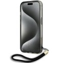 Karl Lagerfeld KLHCP15XHKDPNSK i Phone 15 Pro Max 6.7" czarny/black hardcase IML Mono KL Pattern & Cord