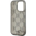 Karl Lagerfeld KLHCP15XHKDPNSK i Phone 15 Pro Max 6.7" czarny/black hardcase IML Mono KL Pattern & Cord