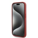 Karl Lagerfeld KLHCP15XPQDSMGR i Phone 15 Pro Max 6.7" czerwony/red hardcase Diagonal Quilted Script