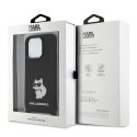 Karl Lagerfeld KLHCP15XSCBSCNK i Phone 15 Pro Max 6.7" hardcase czarny/black Crossbody Silicone Choupette