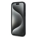 Karl Lagerfeld KLHCP15SPQDSMGK i Phone 15 / 14 / 13 6.1" czarny/black hardcase Diagonal Quilted Script