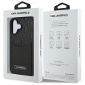 Karl Lagerfeld KLHCP16SPGKHPRPK i Phone 16 6.1" czarny/black hardcase Cardslots Monogram