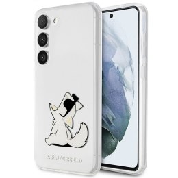 Karl Lagerfeld KLHCS23MCFNRC S23+ S916transparent hardcase Choupette Fun