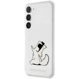 Karl Lagerfeld KLHCS23MCFNRC S23+ S916transparent hardcase Choupette Fun