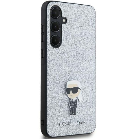 Karl Lagerfeld KLHCSA35GCNPSG A35 A356 srebrny/silver hardcase Fixed Glitter Ikonik Metal Pin