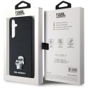 Karl Lagerfeld KLHCSA35SAKCNPK A35 A356 hardcase czarny/black Saffiano Karl&Choupette Pin