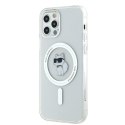 Karl Lagerfeld KLHMP12MHFCCNOT i Phone 12/12 Pro 6.1" przezroczysty/transparent hardcase IML Choupette Mag Safe