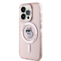 Karl Lagerfeld KLHMP14LHFCCNOP i Phone 14 Pro 6.1" różowy/pink hardcase IML Choupette Mag Safe