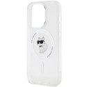 Karl Lagerfeld KLHMP14LHFCCNOT i Phone 14 Pro 6.1" przezroczysty/transparent hardcase IML Choupette Mag Safe