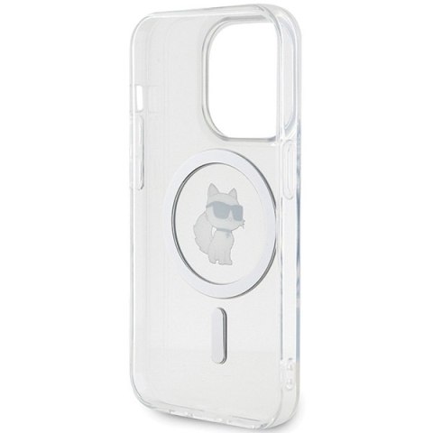 Karl Lagerfeld KLHMP14LHFCCNOT i Phone 14 Pro 6.1" przezroczysty/transparent hardcase IML Choupette Mag Safe