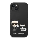 Karl Lagerfeld KLHMP14MSSKCK i Phone 14 Plus / 15 Plus 6,7" hardcase czarny/black Liquid Silicone Karl & Choupette Magsafe