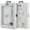 Karl Lagerfeld KLHMP14XHCCHNT i Phone 14 Pro Max 6.7" hardcase transparent IML Choupette Head & Cord Magsafe