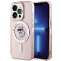 Karl Lagerfeld KLHMP15LHFCCNOP i Phone 15 Pro 6.1" różowy/pink hardcase IML Choupette Mag Safe