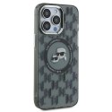 Karl Lagerfeld KLHMP15LHMCKMHK i Phone 15Pro 6.1" czarny/black IML Monogram Karl&Choupette Head Mag Safe