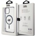 Karl Lagerfeld KLHMP15MHCHNOTK i Phone 15 Plus / 14 Plus 6.7" transparent hardcase IML Choupette`s Head Mag Safe