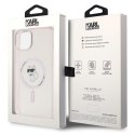 Karl Lagerfeld KLHMP15MHFCCNOP i Phone 15Plus / 14 Plus 6.7" różowy/pink hardcase IML Choupette Mag Safe