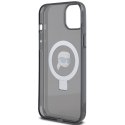 Karl Lagerfeld KLHMP15MHMRSKHK i Phone 15 Plus / 14 Plus 6.7" czarny/black hardcase Ring Stand Karl Head Mag Safe