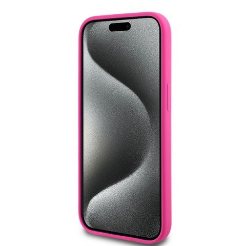 Karl Lagerfeld KLHMP15MSCHPPLF i Phone15 Plus / 14 Plus 6.7" różowy/fuschia hardcase Silicone Choupette Head Mag Safe