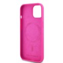Karl Lagerfeld KLHMP15MSCHPPLF i Phone15 Plus / 14 Plus 6.7" różowy/fuschia hardcase Silicone Choupette Head Mag Safe