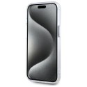Karl Lagerfeld KLHMP15SHLSCHH i Phone 15 6.1" biały/white hardcase IML Metal Choupette Head Mag Safe