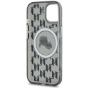Karl Lagerfeld KLHMP15SHMCKMHK i Phone 156.1" czarny/black IML Monogram Karl&Choupette Head Mag Safe