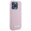 Karl Lagerfeld KLHMP15XPGMSRPP i Phone 15 Pro Max 6.7" różowy/pink hardcase FW Metal Plate Mag Safe