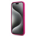 Karl Lagerfeld KLHMP15XSCHPPLF i Phone 15 Pro Max 6.7" różowy/fuschia hardcase Silicone Choupette Head Mag Safe