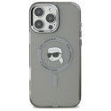 Karl Lagerfeld KLHMP16XHLSKIK i Phone16 Pro Max 6.9" czarny/black hardcase IML Metal Karl Head Mag Safe