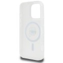 Karl Lagerfeld KLHMP16LHLSKIH i Phone Pro 6.3" biały/white hardcase IML Metal Karl Head Mag Safe