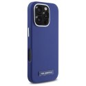 Karl Lagerfeld KLHMP16LPGMSRPB i Phone 16 Pro 6.3" niebieski/blue hardcase FW Metal Plate Mag Safe