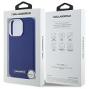 Karl Lagerfeld KLHMP16LPGMSRPB i Phone 16 Pro 6.3" niebieski/blue hardcase FW Metal Plate Mag Safe