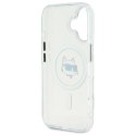 Karl Lagerfeld KLHMP16MHLSCHH i Phone 16 Plus 6.7" biały/white hardcase IML Metal Choupette Head Mag Safe