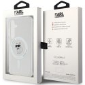Karl Lagerfeld KLHMS24SHFCCNOT S24 S921 przeźroczysty/transparent hardcase IML Choupette Mag Safe