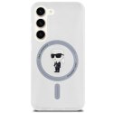 Karl Lagerfeld KLHMS24SHFCKNOT S24 S921 transparent hardcase IML Ikonik Mag Safe