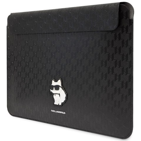 Karl Lagerfeld Sleeve KLCS14SAKHPCK 14"czarny/black Saffiano Monogram Choupette