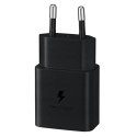 Ładowarka sieciowa Samsung EP-T1510XB 15WFast Charge + kabel USB-C/USB-C czarny/black