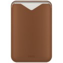 Magnetyczny portfel UNIQ Lyden Evo stojak na telefon caramel