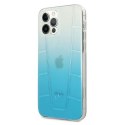 Mercedes MEHCP12MCLGBL i Phone 12/12 Pro6,1" niebieski/blue hardcase Transparent Line