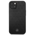 Mercedes MEHCP13SPSQBK i Phone 13 mini 5,4" czarny/black hardcase Leather Stars Pattern