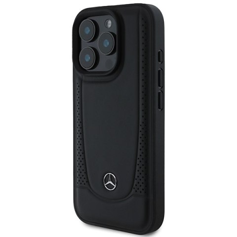 Mercedes MEHCP16XARMBK i Phone 16 Pro Max 6.9" czarny/black hardcase Leather Urban