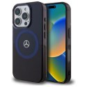 Mercedes MEHMP16X23HBIKV i Phone 16 Pro Max 6.9" czarny niebieski/black blue hardcase MB Double Layer Bi Color Mag Safe