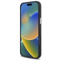 Mercedes MEHMP16L23SUGDK i Phone 16 Pro 6.3" czarny/black hardcase Silicone Tonal Logo Wood Pattern Mag Safe