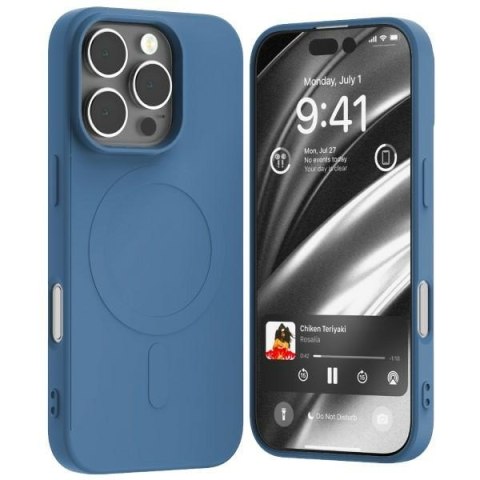 Mercury Mag Safe Semi-Silicone i Phone 16Pro 6,3" niebieski /blue