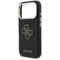 Etui Guess FW Resin Logo do i Phone 17 Pro czarny