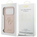 Etui Guess Silicone Big 4G Script do i Phone 17 Pro różowy