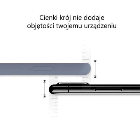 Mercury Mag Safe Silicone i Phone 13 Pro /13 6,1" niebieski/blue
