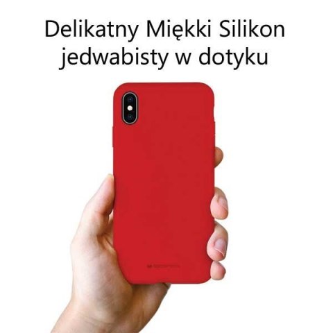 Mercury Silicone i Phone 13 Pro Max 6,7"czerwony/red