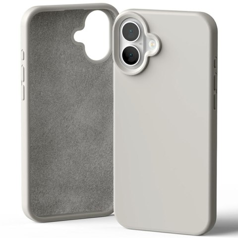 Mercury Silicone i Phone 16 Plus6,7" kamienny/stone